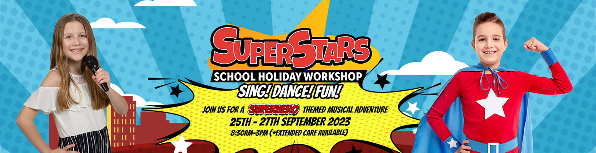 What is the Superheroes School Holiday Workshop